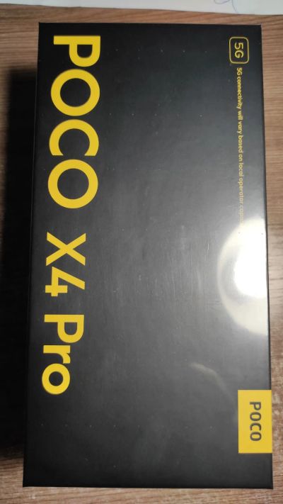 Лот: 19885742. Фото: 1. Poco X4 PRO 5G 8/256Gb. новый. Смартфоны