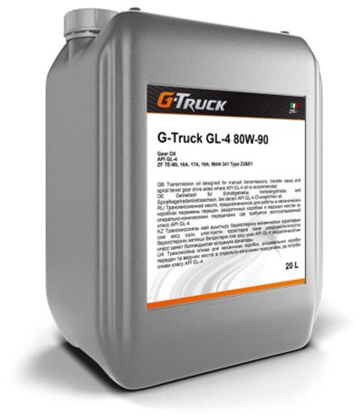 Лот: 20068448. Фото: 1. G-Truck 80w90 GL-4 20 л (масло... Масла, жидкости