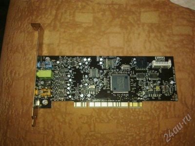 Лот: 620841. Фото: 1. звуковая карта Sound blaster. Звуковые карты