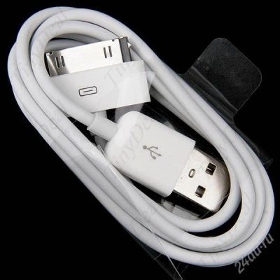Лот: 867342. Фото: 1. USB кабель для iPod Nano Touch... Дата-кабели, переходники