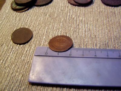 Лот: 6640204. Фото: 1. Очень нечастая копейка 1891 года... Россия до 1917 года