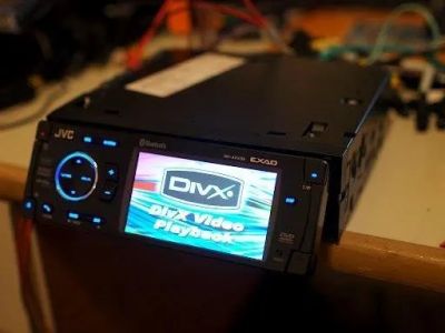 Лот: 25008433. Фото: 1. Магнитола процессорная JVC exad... Автомагнитолы