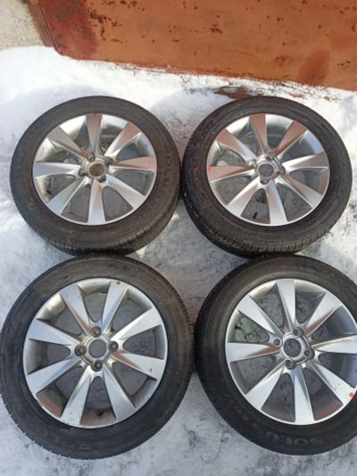 Лот: 20016635. Фото: 1. Колеса в сборе Kumho solus kh17... Шины