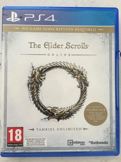 Лот: 7968128. Фото: 1. The Elder Scrolls online ps4 playstation4. Игры для консолей