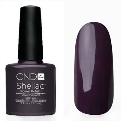 Лот: 4038342. Фото: 1. CND Shellac 40545 Vexed Violette... Другое (маникюр и педикюр)