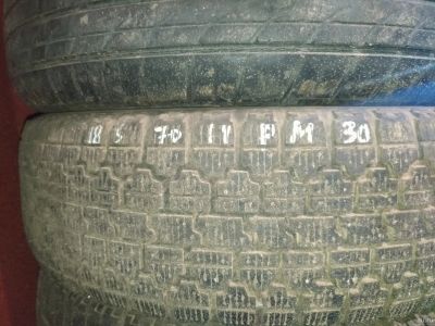 Лот: 13248488. Фото: 1. Bridgestone PM-30 185/70 R14 б... Шины