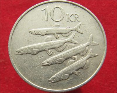 Лот: 10999594. Фото: 1. Монета №18999 Исландия (Крупная... Остальные страны