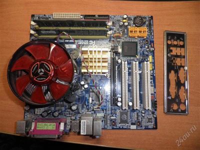 Лот: 1496001. Фото: 1. Материнская плата GIGABYTE GA-81945GZME-RH. Материнские платы