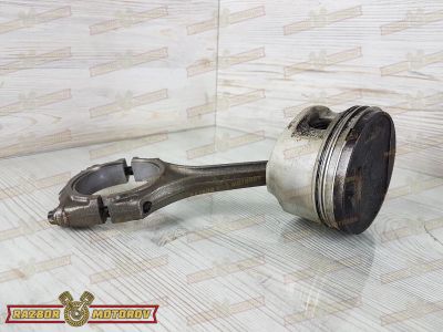 Лот: 23592676. Фото: 1. Поршень с шатуном Audi A6 ASG... Двигатель и элементы двигателя