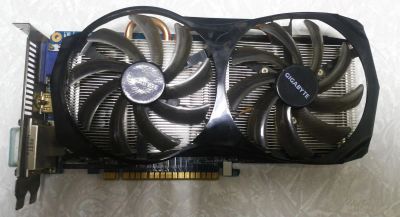 Лот: 6625044. Фото: 1. Видеокарта Gigabyte geForce 650Ti... Видеокарты