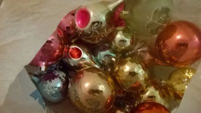 Лот: 6468658. Фото: 1. Елочные игрушки СССР. Гирлянды, шарики, новогодние аксессуары