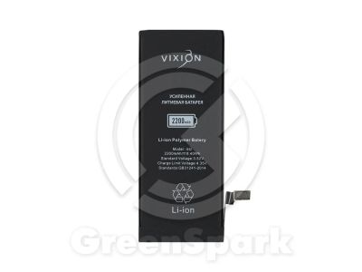 Лот: 14932246. Фото: 1. Аккумулятор для iPhone 6 (Vixion... Аккумуляторы