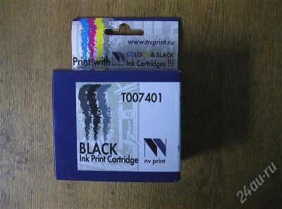 Лот: 666668. Фото: 1. Картриджи Т007 BLACK для Epson... Картриджи, расходные материалы