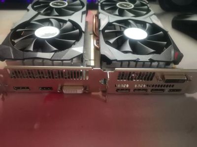 Лот: 25759275. Фото: 1. Видеокарта Rx 580 8Gb 2048SP. Видеокарты
