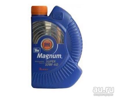 Лот: 9074329. Фото: 1. ТНК Magnum Super 10W-40 1L. Масла, жидкости