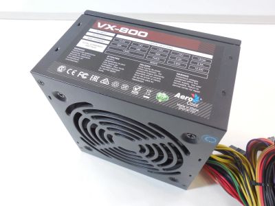 Лот: 12440896. Фото: 1. Блок питания AeroCool VX 800 w... Корпуса, блоки питания