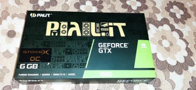 Лот: 21234118. Фото: 1. Видеокарта Palit gtx 1660. Видеокарты