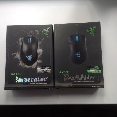 Лот: 11627495. Фото: 1. мыши Razer Imperator и Razer DeathAdder. Клавиатуры и мыши