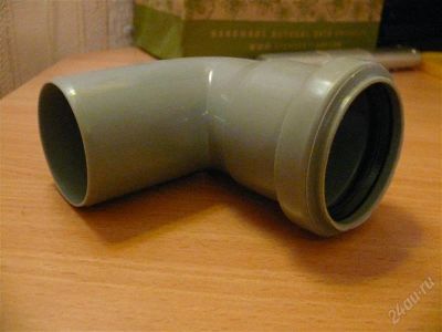 Лот: 2393293. Фото: 1. Отвод канализационный Ду50 90град... Другое (сантехника, водопровод)