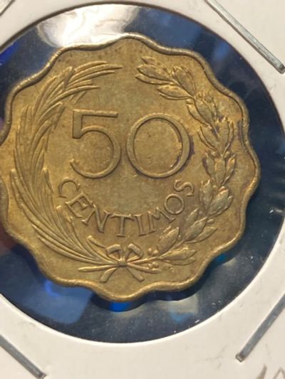 Лот: 19835154. Фото: 1. Парагвай 50 сентимо, 1953. Америка