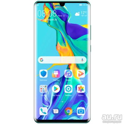 Лот: 13563900. Фото: 1. Смартфон Huawei P30 Pro Aurora... Смартфоны