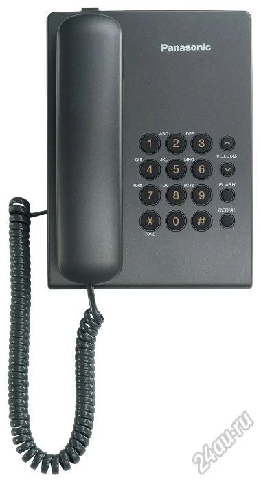 Лот: 5691452. Фото: 1. Телефон Panasonic KX-TS2350RUB. Проводные телефоны