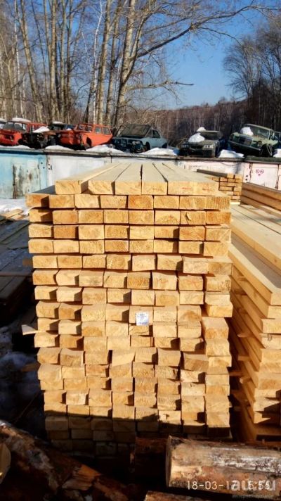 Лот: 9276565. Фото: 1. Доска 50*100*3м Сосна. Древесина, пиломатериал
