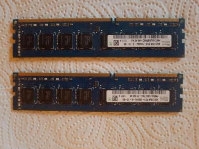 Лот: 11197985. Фото: 1. Hynix 4 Gb DDR3 PC3-10600 1333... Оперативная память