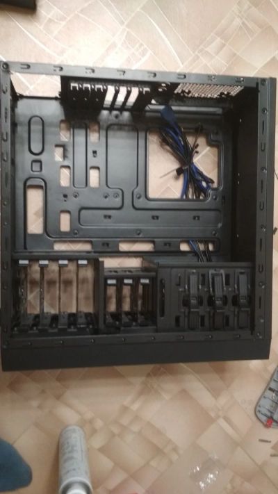 Лот: 14407836. Фото: 1. Корпус Deepcool Tesseract BF черный. Корпуса, элементы оформления