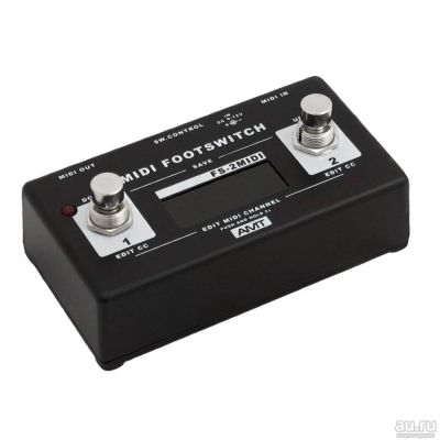 Лот: 10411569. Фото: 1. AMT Electronics FS-2M MIDI Ножной... Аксессуары