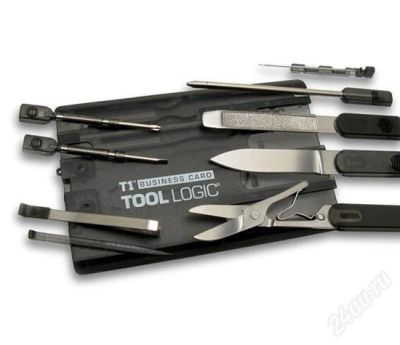 Лот: 2723130. Фото: 1. Мультитул / карта ToolLogic Business... Фонарики