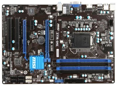 Лот: 11314499. Фото: 1. MSI Z77-A G41. Материнские платы