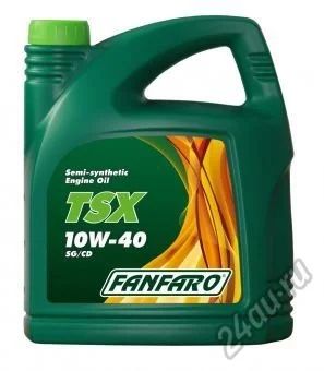 Лот: 5722097. Фото: 1. Fanfaro TSX 10W40 (4л.) - D-Motors... Масла, жидкости