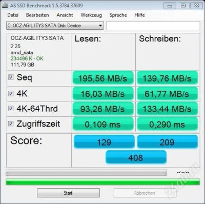Лот: 2150979. Фото: 1. SSD 2.5" SATA-3 120Gb OCZ Agility... Жёсткие диски (HDD)