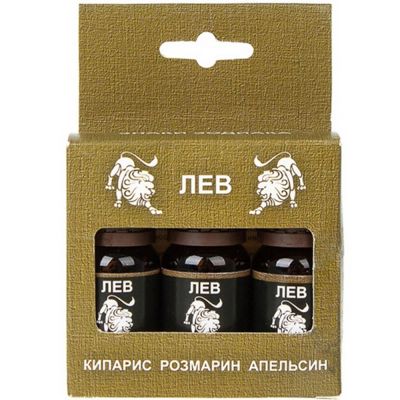 Лот: 19032671. Фото: 1. Набор масел эфирных Зодиак "Лев... Банные принадлежности
