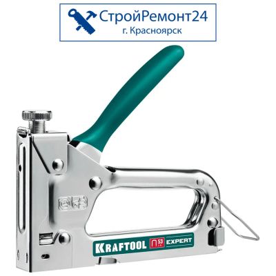Лот: 25729590. Фото: 1. Степлер строительный Kraftool... Ручной инструмент