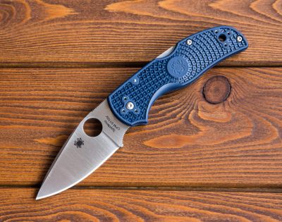 Лот: 11326547. Фото: 1. Spyderco Native 5 C41PDBL5. Ножи, топоры