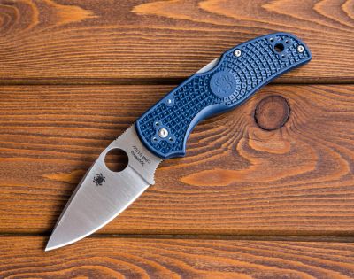 Лот: 11326547. Фото: 1. Spyderco Native 5 C41PDBL5. Ножи, топоры