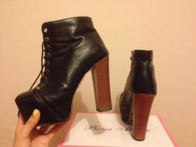 Лот: 5684088. Фото: 1. ботильоны Jeffrey Campbell на... Ботильоны, полусапожки