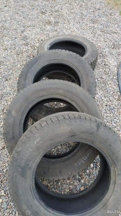 Лот: 17831139. Фото: 1. 4 зимние шины 235/65 R17 Continental... Шины