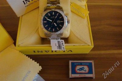 Лот: 672227. Фото: 1. Invicta Azurite Stone Dial Watch... Красноярск