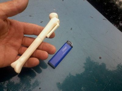 Лот: 7782711. Фото: 1. ручка косточка шориковая ссср. Предметы интерьера и быта