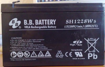Лот: 4046758. Фото: 1. Аккумулятор для ибп B. B. Battery... Аккумуляторы