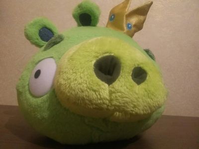Лот: 6067894. Фото: 1. Игрушка из Энгри Бердз (Angry... Мягкие