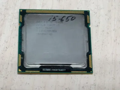 Лот: 24075065. Фото: 1. Процессор Intel Core i5-650 3... Процессоры