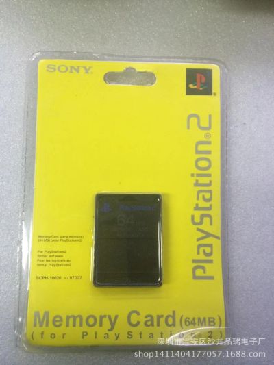 Лот: 1402251. Фото: 1. Карта памяти 64 Мб для Sony PS2... Аксессуары для игровых приставок, консолей, геймпады