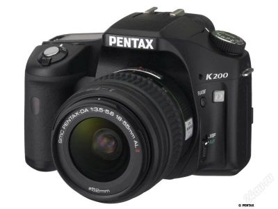 Лот: 775929. Фото: 1. PENTAX K200D Kit. Цифровые зеркальные