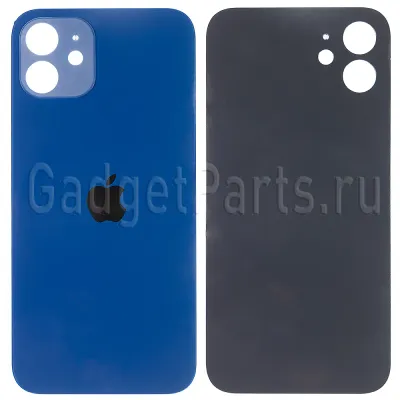 Лот: 22170421. Фото: 1. Задняя крышка для iPhone 12 Синий... Корпуса, клавиатуры, кнопки