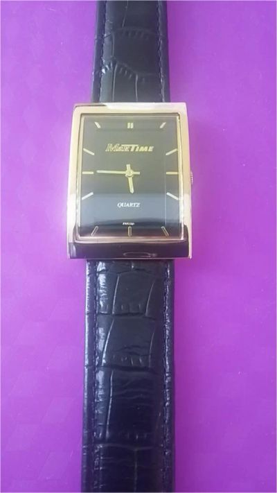 Лот: 9768526. Фото: 1. Часы золотые мужские Мактайм. Драгоценные наручные часы