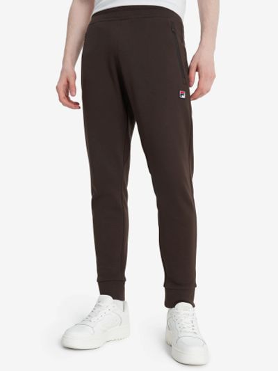 Лот: 22838744. Фото: 1. Брюки мужские FILA Heritage, Коричневый. Спортивные брюки, штаны